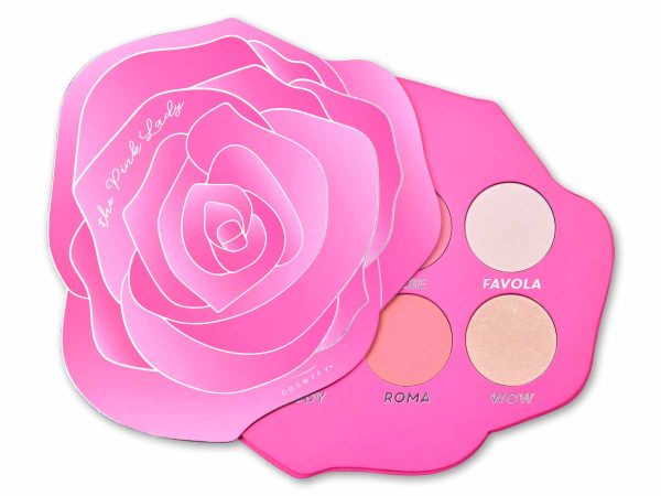 Palette viso con blush, bronzer e illuminante