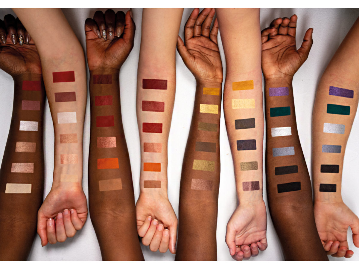 applicazione su pelle palette Iconica